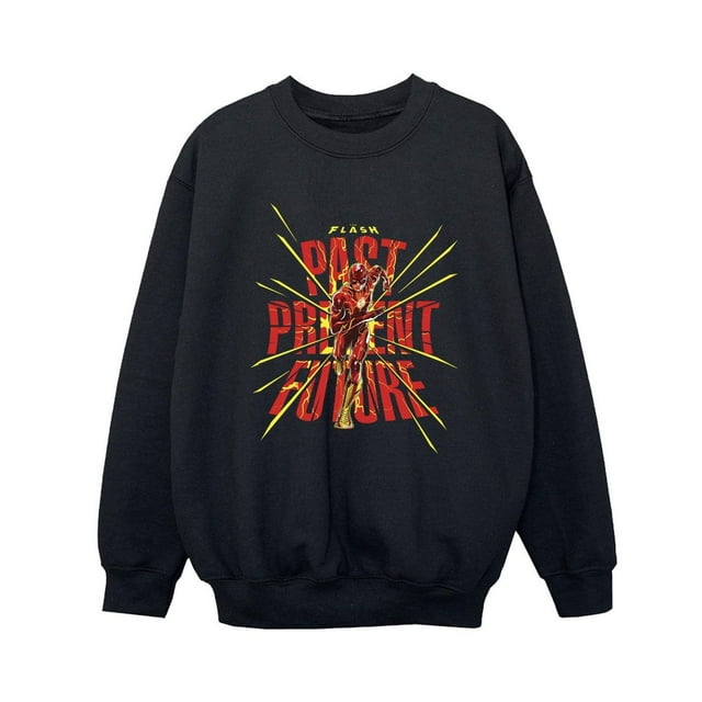 DC Comics Boys The Flash Past Present Future Sweatshirt