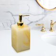 thumbnail image 4 of tredstone Pump Bottle Dispenser Liquid Shampoo Dispenser Home Kitchen for Yellow 500ml 1Set, 4 of 6