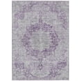 thumbnail image 2 of Addison Rugs Chantille Indoor/Outdoor Traditional Global Purple Washable Rectangle Rug, 5' x 7'6", 2 of 6