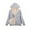 Gray, variant on Aloohaidyvio denim jackets for women,Womens Long Hoodies Jacket Winter Warm Fleece Lined Zip Up Hooded Sweatshirt Coat
