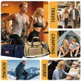 thumbnail image 5 of TRIPGEAR Large 40L 2-in-1 Convertible Sports Bag, Multi-functional Travel Duffle with Shoe Compartment for Daily Use, 5 of 11