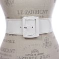 thumbnail image 2 of Women's 2 1/2" (64 mm) Wide Elastic High Waist Leather Stretch Belt, 2 of 4