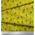 thumbnail image 3 of Soimoi Rayon Fabric Leaf Leaves Decor Fabric Printed Yard 42 Inch Wide, 3 of 3