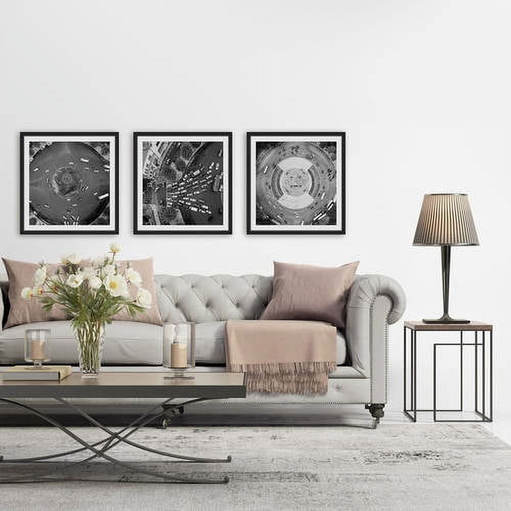 Traffic Circle Triptych