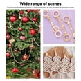 thumbnail image 4 of Cuentas De Madera, 14 Mm, Seguras, Duraderas, Hechas A Mano, 100 Cuentas Redondas De Madera Para Guirnalda Para Pulsera, 4 of 7