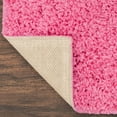 thumbnail image 6 of Mainstays Traditional Solid Pink Youth Shag Indoor Area Rug 3' x 4'8", 6 of 8