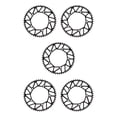 thumbnail image 2 of Youkk Alloy Crank set - Durable Precise Fit Smooth Operation - Guaranteed Compatibility Bicycles Crank 52T black 5Set, 2 of 6