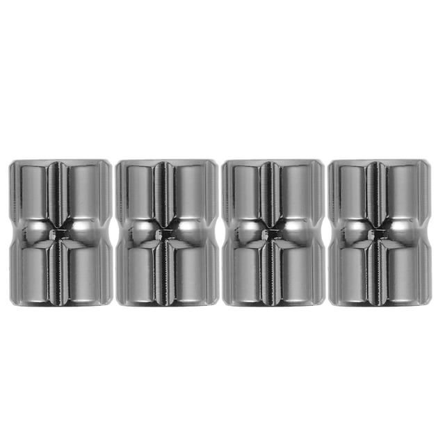 UPGRATOR 4Ud Tapas Protectoras De De Neumático En Material Duradero Negro Para Vehículos