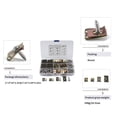 thumbnail image 2 of Juego De Tuercas De Clip De Rosca De 110 Uds., Tuerca De Clip De Rosca En Forma De U, Tuerca En Forma De U Con Caja De Almacenamiento, Clips De Aguja Duros, Conveniente Tuerca De Caña Para Coche Inevent VI003180-00, 2 of 6