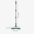 thumbnail image 4 of Bilqis Hand Push Sweeper Household Lazy Three-in-one Suction Sweeper Cleaning Machine Floor Stall, Upgraded Soft Rough Brush + Microfiber Mop, 4 of 7