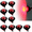 Red, variant on 10Pack Round LED Clearence Light Front Rear Side Marker Indicators Light for Truck Car Bus Trailer Van Caravan Boat, Taillight Brake Stop Lamp (12-24VV)