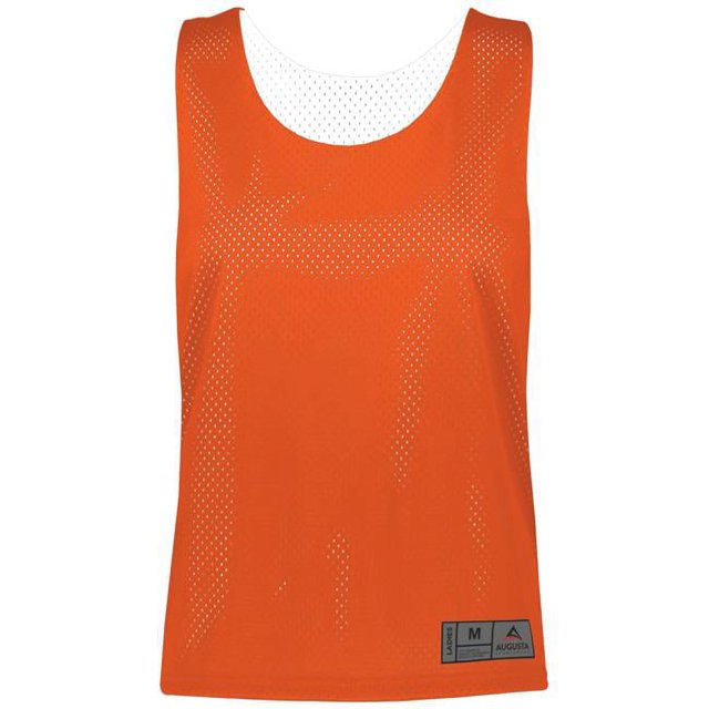 ASI 9719.320.XL Haut Réversible en Maille pour Femmes, Orange & Blanc - Extra Grand