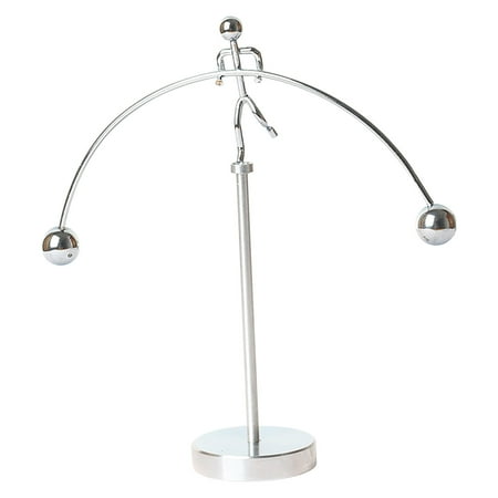 

Egmy Creative Stainless Steel Balance Ball Tumbler Villain Ornament
