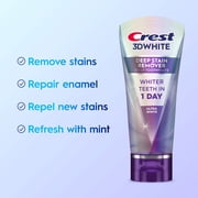 Crest 3DWhite Brilliance Deep Stain Remover Toothpaste, 2.1 oz