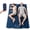 Blue, variant on Double Camping Sleeping Pad - Self Inflating 4" Extra-Thick for 2 Person with Pillow Built-in Foot Pump Inflatable Sleeping Mat for Backpacking, Traveling, Portable Camping Mat