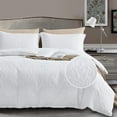 thumbnail image 1 of Maple&Stone Queen Duvet Cover Set Pieces Textu Tufted Boho Bedding Sets Zipper Closure Design with Ties Duvet Cover + Pillow Shams Comforter NOT Included ( Queen Siz, 1 of 5