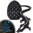 thumbnail image 1 of HUASHENG 3D Printed Mystery Dragon Egg Glow In The Dark Articulated Animals Toy 3D Print Dinosaur Eggs For Kids Boys Girls Home Decor, 1 of 5