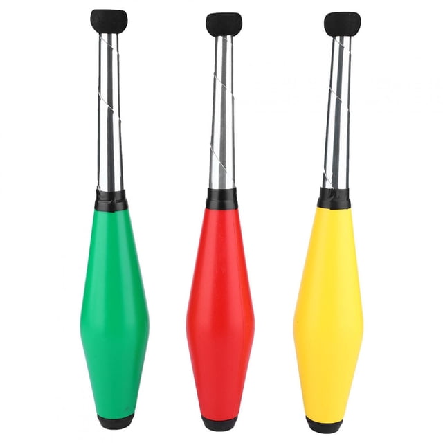 Palo de malabarismo ultraligero para niños, accesorio de palo de malabarismo, juguete para jugar, 3 uds.