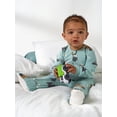 thumbnail image 3 of Gerber Baby and Toddler Neutral Microfleece 2-Way Zipper Blanket Sleeper Pajamas, 2-Pack, Sizes 0/3 Months - 5T, 3 of 17