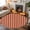 Red, variant on Yellow Striped Runner Rug 2x6 FT,Non Slip Hallway Rugs,Farmhouse Geometric Striped Modern Vintage Washable Soft Floor Carpet Throw Runner Carpet Long Rug for Entryway Kitchen Bedside Sliding Door