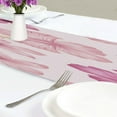 thumbnail image 6 of GZHJMY Flower Pattern Table Runner Machine Washable Polyester Table Runner Rectangle Reversible Dresser Scarves Table Decor 13 x 70 Inch, 6 of 7