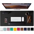 thumbnail image 1 of Sunrain Leather Desk Pad Protector,mouse Pad,office Desk Mat, Non-slip Pu Leather Desk Blotter,laptop Desk Pad,waterproof Desk Writing Pad Compatible, 1 of 5