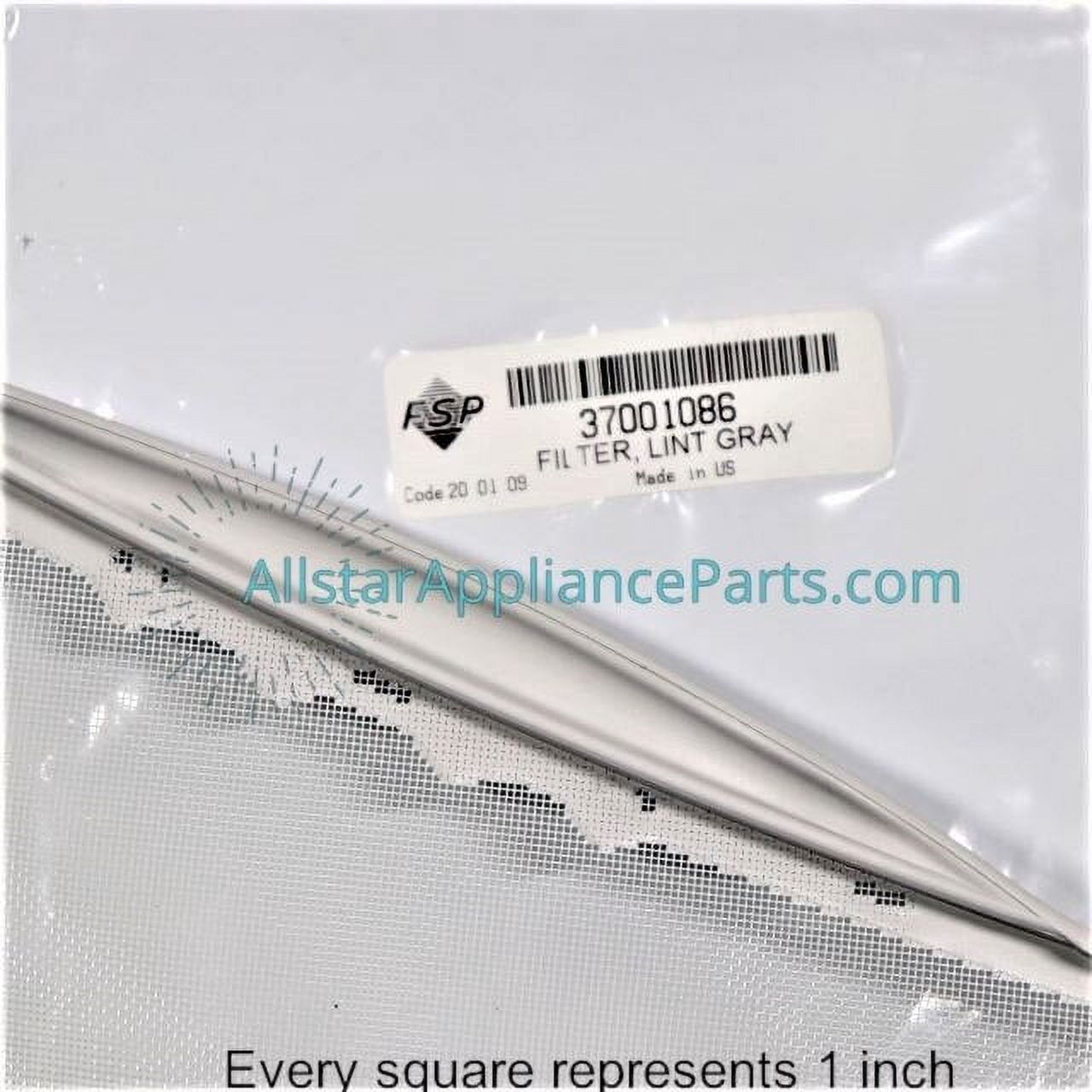 Whirlpool Dryer Lint Filter 37001086