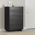 thumbnail image 2 of Pemberly Row Contemporary Transitional Chest in Gray Finish Oak, 2 of 6