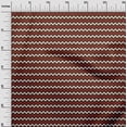 thumbnail image 2 of oneOone Velvet Brown Fabric Stripes Sewing Craft Projects Fabric Prints By Yard 58 Inch Wide-KZG, 2 of 5
