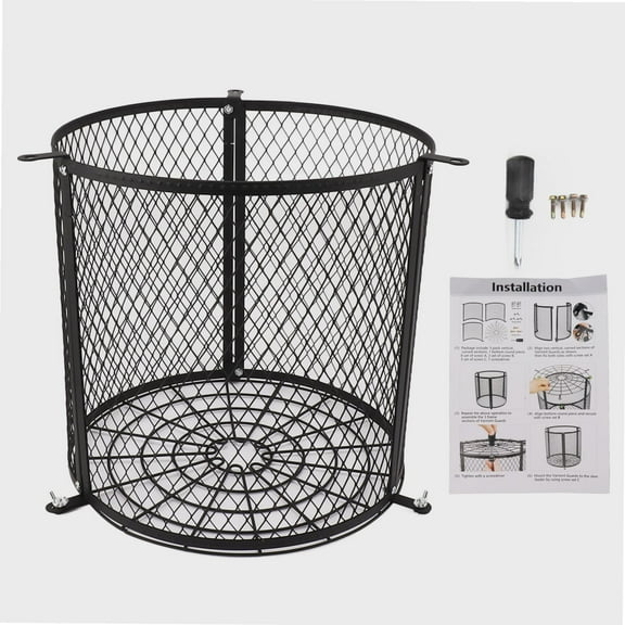 Varmint Feeder Cage, Stainless Steel Quick Lock Stable and Reliable Feeder Protective Guards Cage for Outdoor