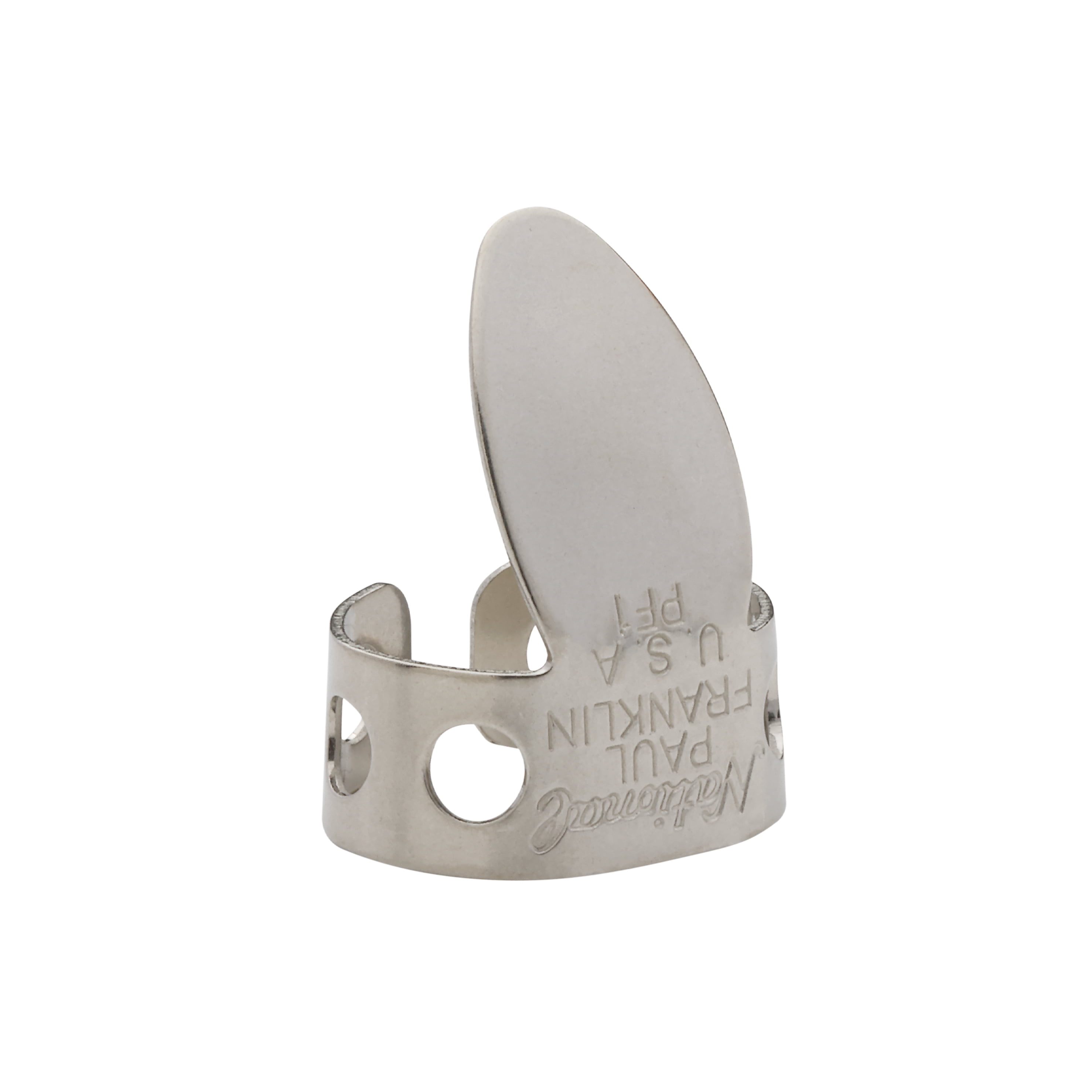 D'Addario Paul Franklin National Finger Picks - Nickel - 4-Pack