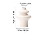 thumbnail image 3 of DefiDgd Exotic Ceramic Vase in Boho Style,Shaped Minimalist Style Flower Vase for Modern Home Living Room Dining Table Centerpiece Decor,Wedding Birthday Gift(B), 3 of 6
