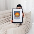 thumbnail image 5 of Good Morning Minimal Modern Poster Design. - Illustration Geometric Sunset Minimalist Modern Art Abstract Quote Retro Black Framed Wall Art Print 12 x 16 inches, 5 of 7