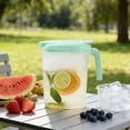 thumbnail image 5 of 1.8L Large Capacity Refrigerator Water Kettle, Heat Resistant Lidded Tea Strainer Pot, Portable Beverage Dispenser for Household Daily Fruit Tea Cold Water Storage, 5 of 6