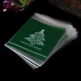 thumbnail image 4 of 100PCS Christmas Treat Bags Creative Patterns Cookie Bags Candy Treat Bags, 4 of 10