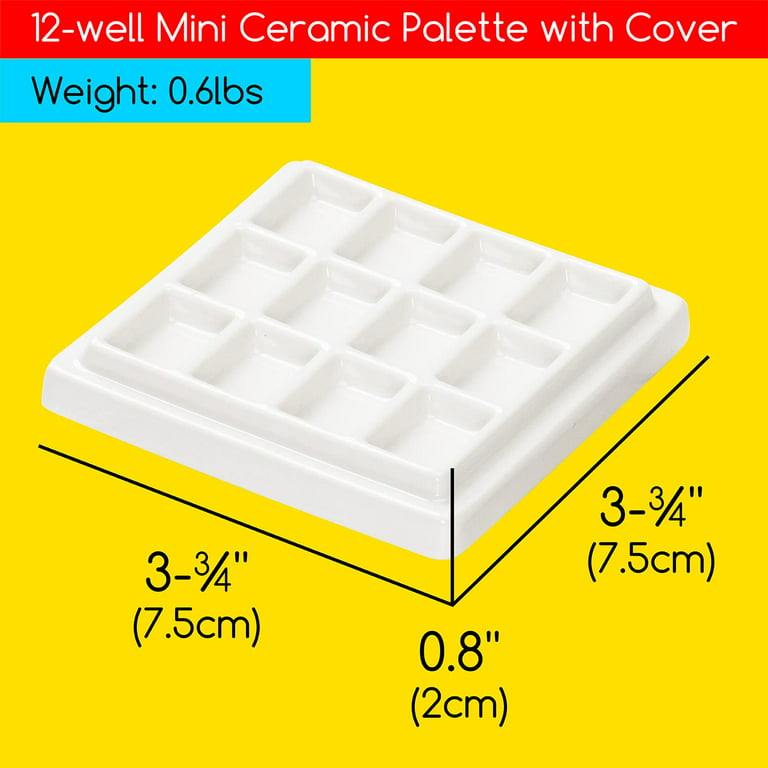 Children's Drawing Mat Silicone Palette Color Mixing Paint Palette Tray For  Watercolor Gouache Acrylic Painting Art Supplies