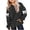 ZA-Black-mkosplrt sweatshirts hoodies, variant on MKOSPLRT 4-14 Years Girls Polka Dot Print Hoodie Long Sleeve Fleece Lined Casual Pullover with Pockets
