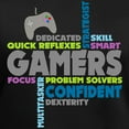 thumbnail image 3 of CafePress - Gamers T Shirt - Women's V-Neck Dark T-Shirt, 3 of 4
