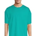 thumbnail image 5 of No Boundaries Men's & Big Men's Oversize Solid Tees, 2-Pack, Sizes S-5XL, 5 of 5