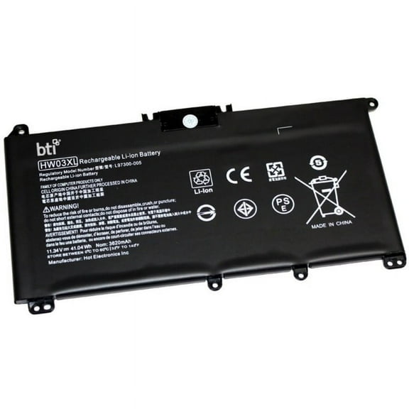 BTI Battery - For Notebook - Battery Rechargeable - 3619 mAh - 41 Wh - 11.3 V DC