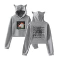 thumbnail image 2 of Joji SMITHEREENS Cat Ear Hoodie HipHop Style Womens Girls Sweatshirts, 2 of 2