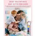 thumbnail image 7 of Mini Watercolor Paint Set for Valentine’s Day | Romantic Art Gift Valentine Watercolor Heart Shaped Water Colors with Paintbrush for Kid 8 colors Classroom Mini Paint Set Preschool, 7 of 7