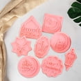 thumbnail image 4 of Bakeware Bakeware Cartoon Holiday Cookie Cutter Fondant Tools 8 Piece Set for Baking Projects, 4 of 7
