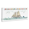 thumbnail image 3 of Stupell Industries Sailing Flags Educational Sailboat Structure Boating Diagram Graphic Art Gallery Wrapped Canvas Print Wall Art, Design by Dishique, 3 of 5