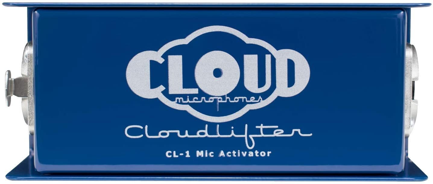 Cloud Microphones Cloudlifter CL-1 Mic Activator + Extra Two 2 XLR Cables Bundle