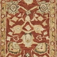 thumbnail image 3 of SAFAVIEH Anatolia Venice Traditional Wool Runner Rug, Rust/Green, 2'3" x 12', 3 of 3