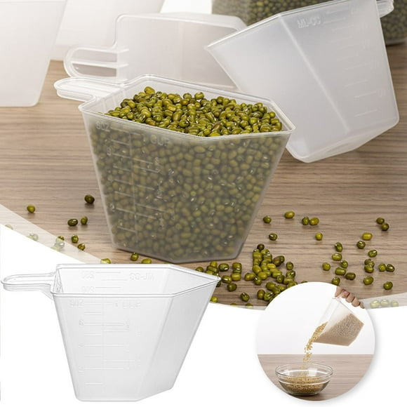 Measuring Tools for Indoor Use | 88 Oz Measuring for Coffee Pet Food Grains Protein and Other Dry | Kitchen Prep Accessory