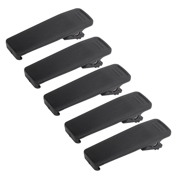 Soporte Para Cinturón De Radio, Clip Para Cinturón De Radio Portátil, Fácil De Usar, Negro, Para IC-705 ID-52E ID-51E