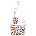thumbnail image 3 of CAIXIA Travel Crossbody Bags For WomenLightweight Halloween Print Two-Piece Crossbody Bag, Portable Cell Phone Shoulder Messenger Purse, 3 of 9
