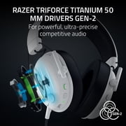 Razer BlackShark V3 Wireless Esports Headset, White